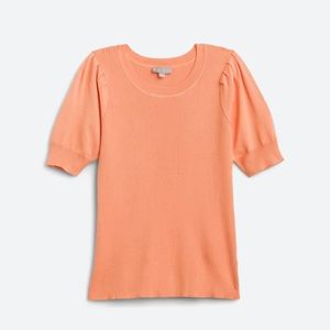 EVOLUTION BY CYRUS Bradyn Short Puff Sleeve Sweater S